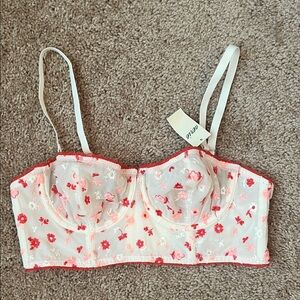 NWT Aerie Floral Bralette